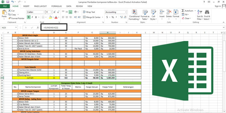 Cara Cepat Input Data di Microsoft Excel