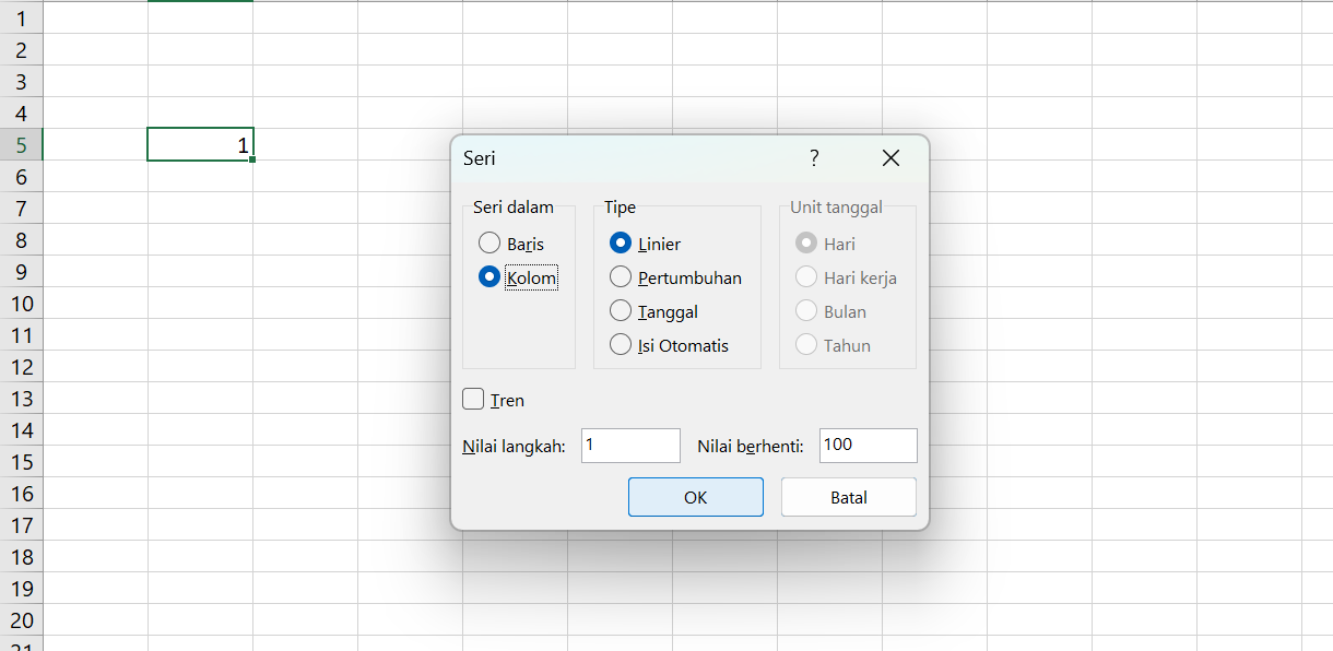 Input Nomor di Excel Masih Manual? Pakai Cara Ini Aja!