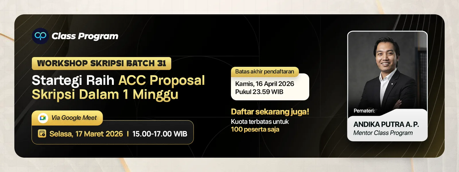 Banner Bimbingan Skripsi Online