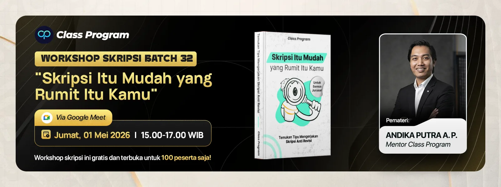 Banner Bimbingan Skripsi Online