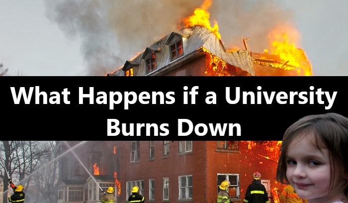Ketika Universitas Hancur dan Terbakar, Maka Mahasiswa Bisa Lulus Tanpa Skripsi, Sobat Zona: Pikiranku Ternodai