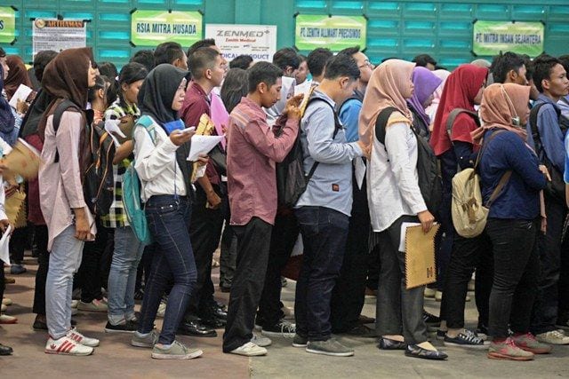 Waduh, Ternyata Angka Pengangguran Muda RI Tertinggi se-Asia Tenggara