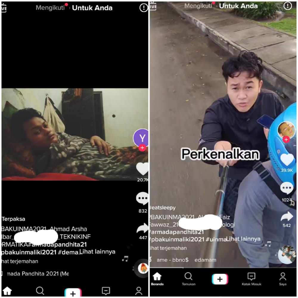 Sukses Bikin Istighfar, Video PBAK UIN Malang dari Kaum Rebahan Sampai Vlogger, Alhamdulillah FYP