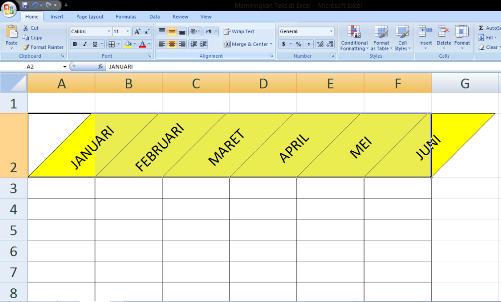 Cara Membuat Tulisan Vertikal Di Excel Sobat Tutorial 3852