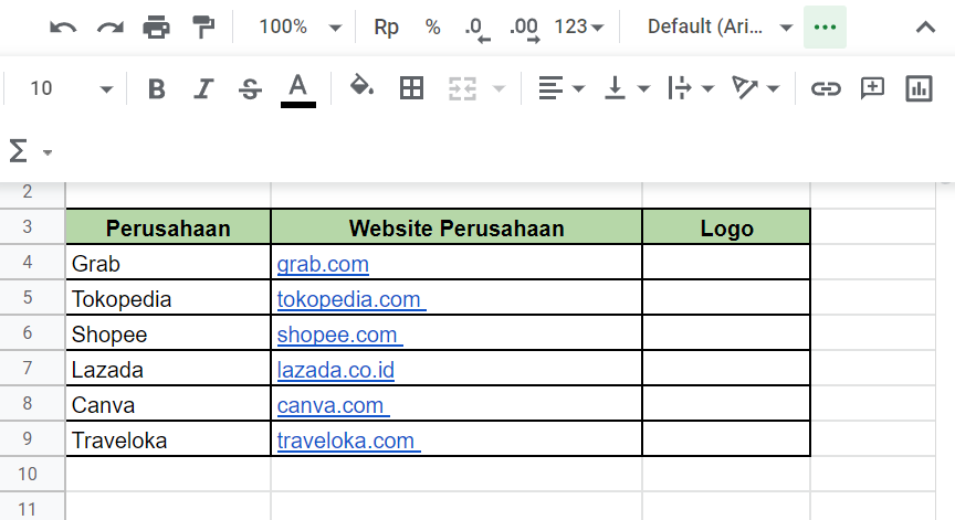 cara cepat download logo perusahaan